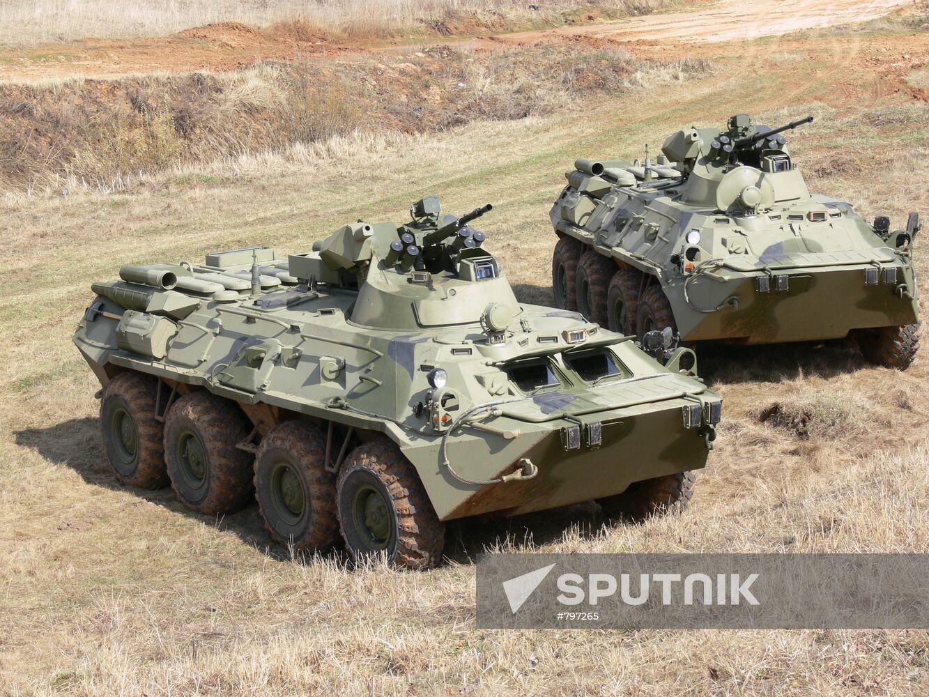 BTR-82 and BTR-82A armored personnel carriers