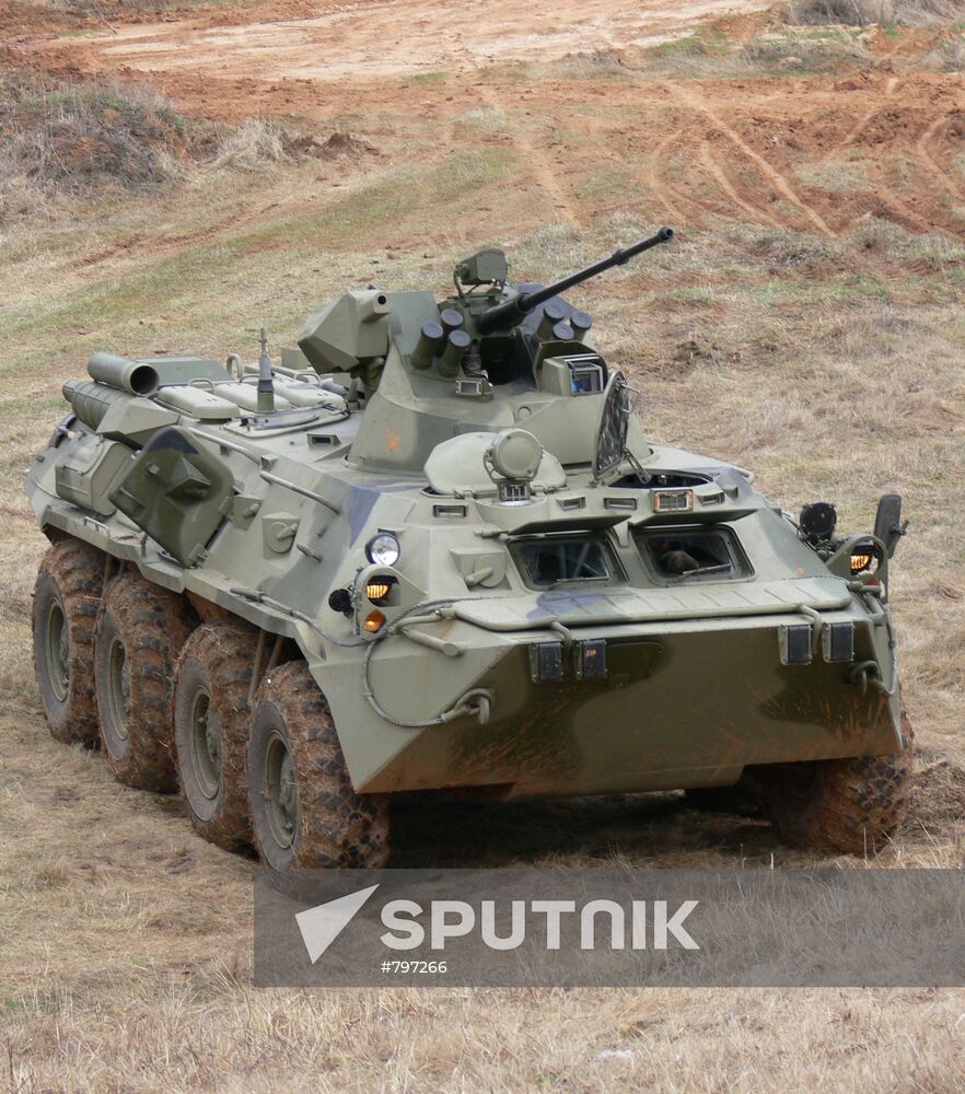 BTR-82A armored personnel carrier