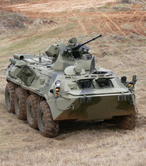 BTR-82A armored personnel carrier