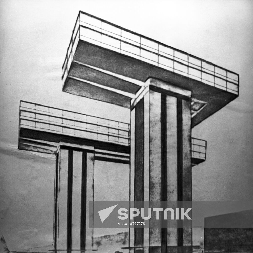 Design of horizontal skyscraper