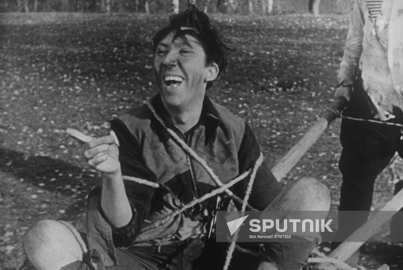 Actor Yury Nikulin in movie Absolutely Seriously
