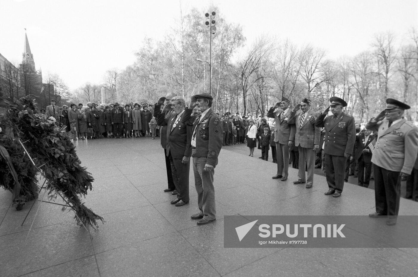 WWII veterans from the USA