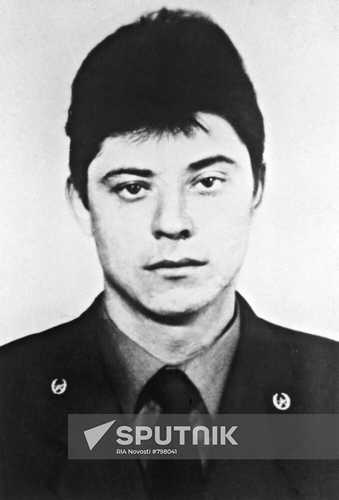 Non-commissioned officer Nikolai Vaschuk
