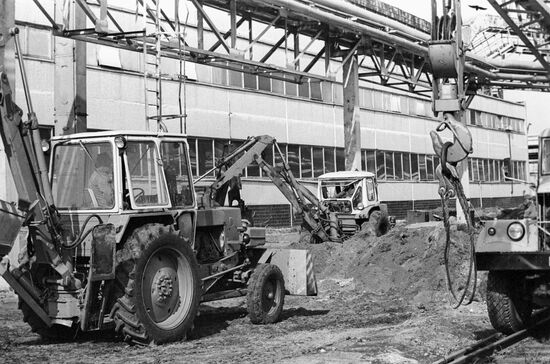 Decontamination of Chernobyl nuclear power station