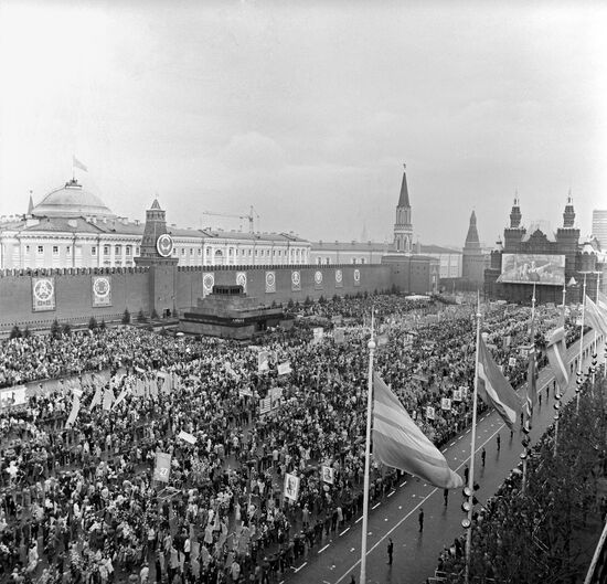 Demonstration on Red Square