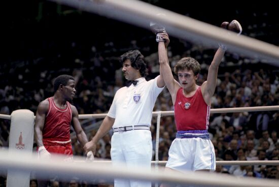 Boxing finals