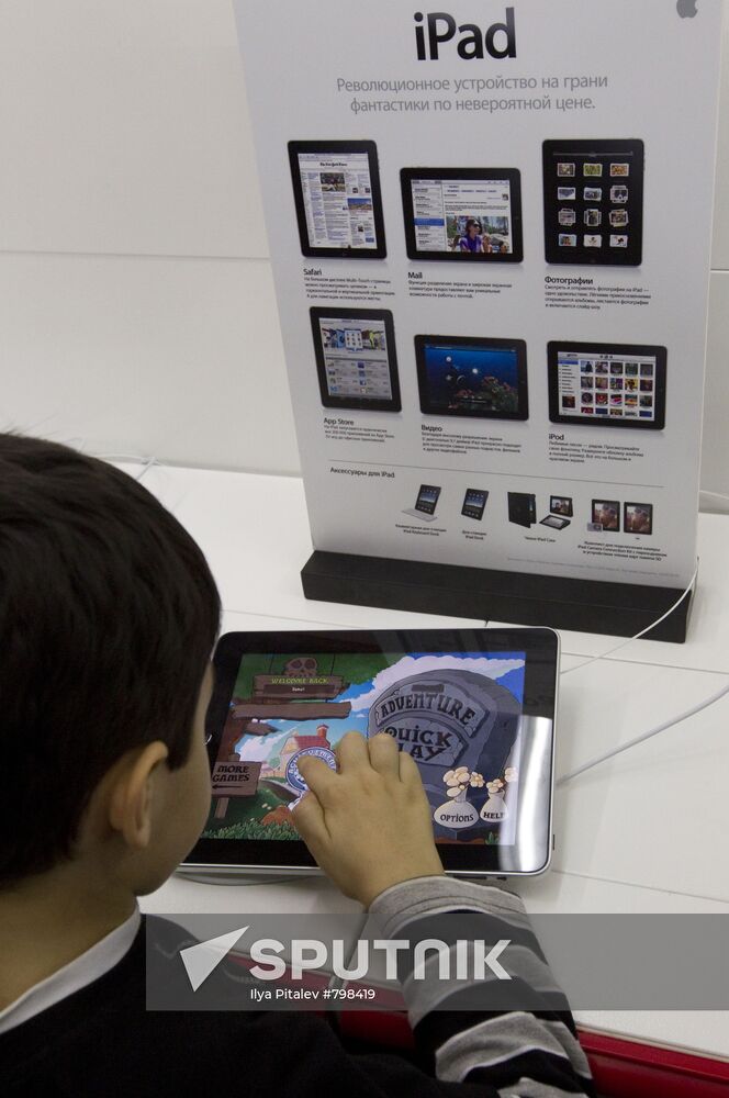 Apple iPad sold in Russia
