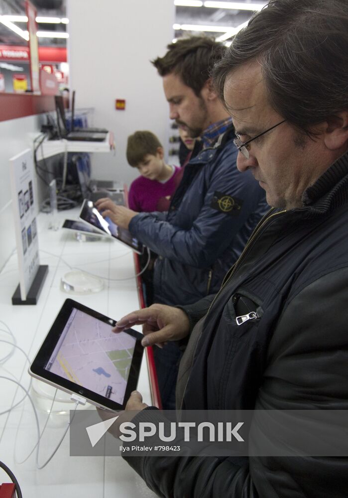 Apple iPad sold in Russia
