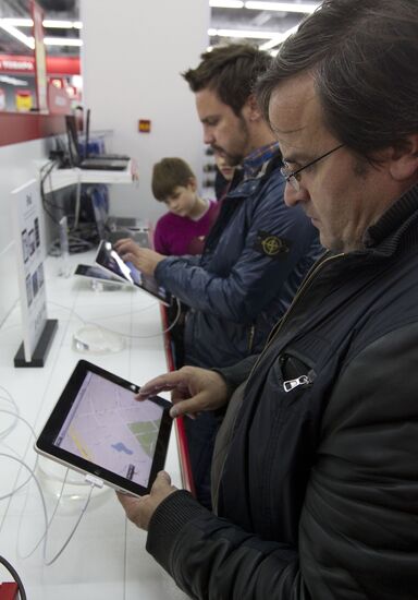 Apple iPad sold in Russia