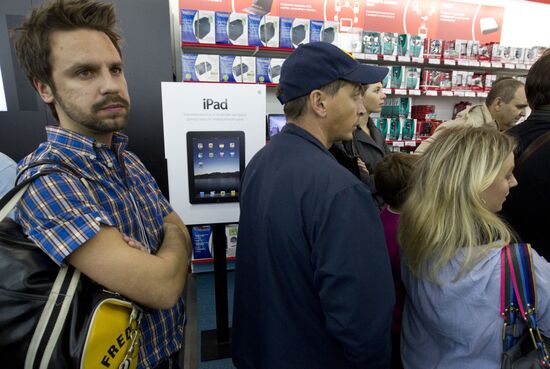 Apple iPad sold in Russia
