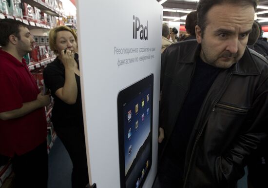 Apple iPad sold in Russia