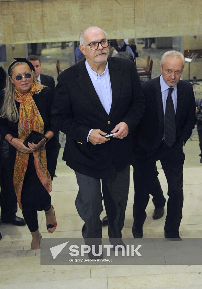 Nikita Mikhalkov's anniversary evening