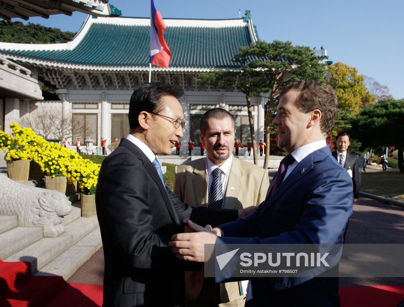 Dmitry Medvedev's official visit to Republic of Korea