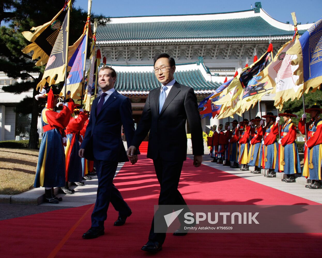 Dmitry Medvedev's official visit to Republic of Korea