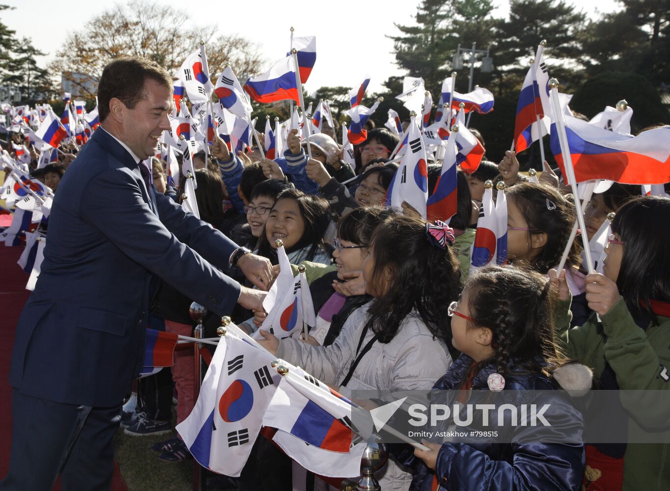 Dmitry Medvedev's official visit to Republic of Korea