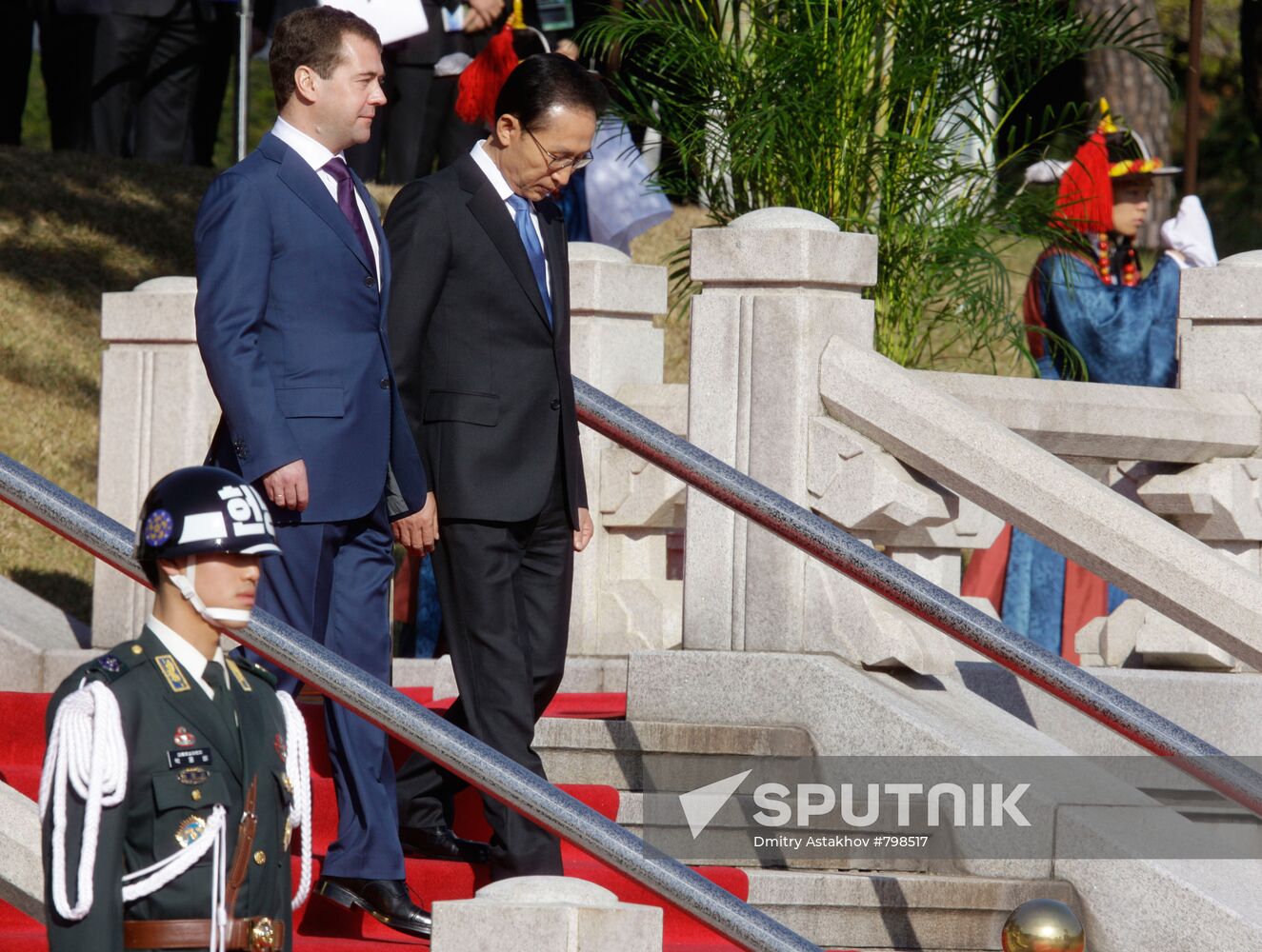 Dmitry Medvedev's official visit to Republic of Korea