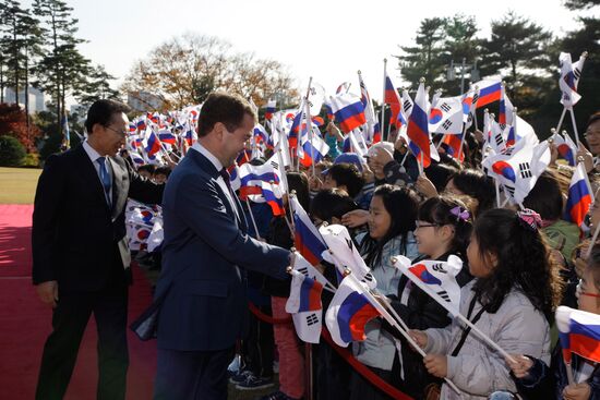 Dmitry Medvedev's official visit to Republic of Korea
