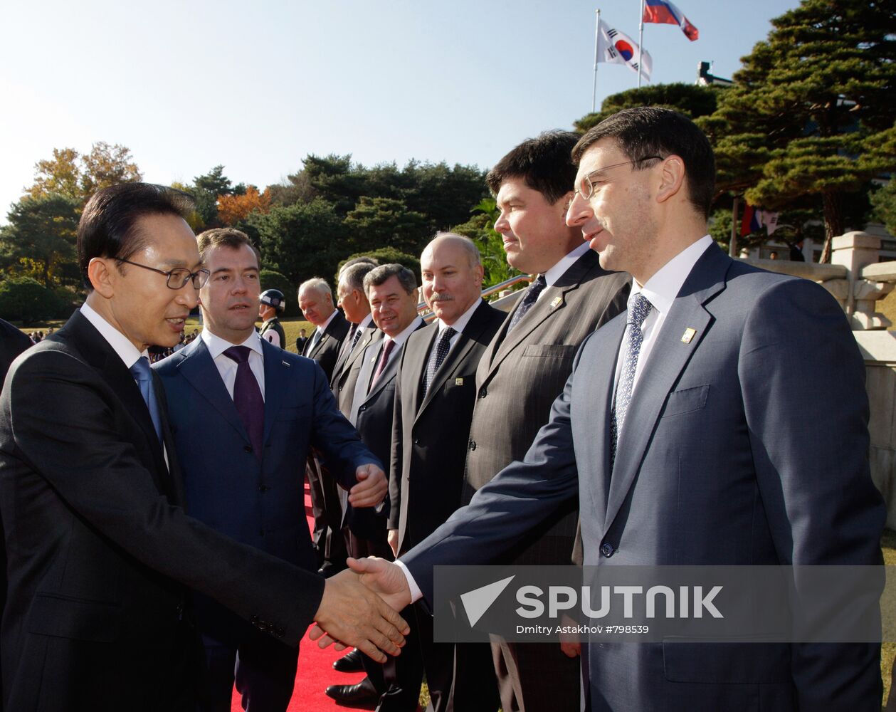 Dmitry Medvedev's official visit to Republic of Korea