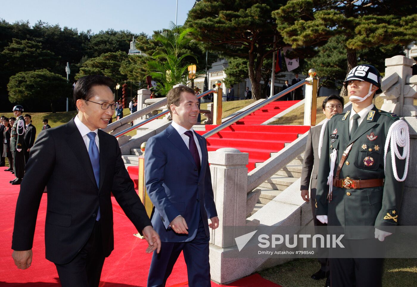 Dmitry Medvedev's official visit to Republic of Korea