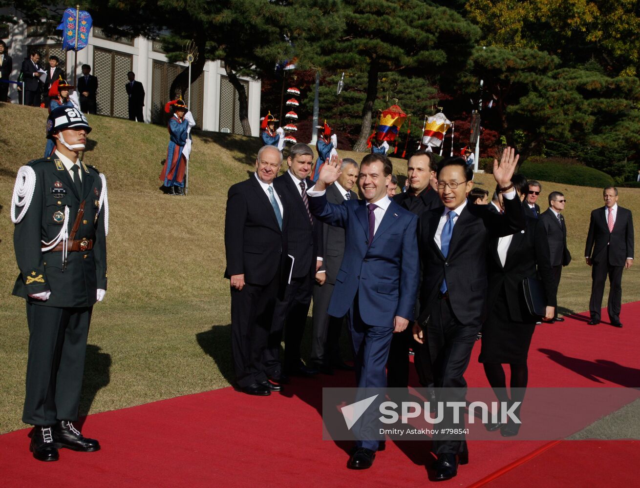 Dmitry Medvedev's official visit to Republic of Korea