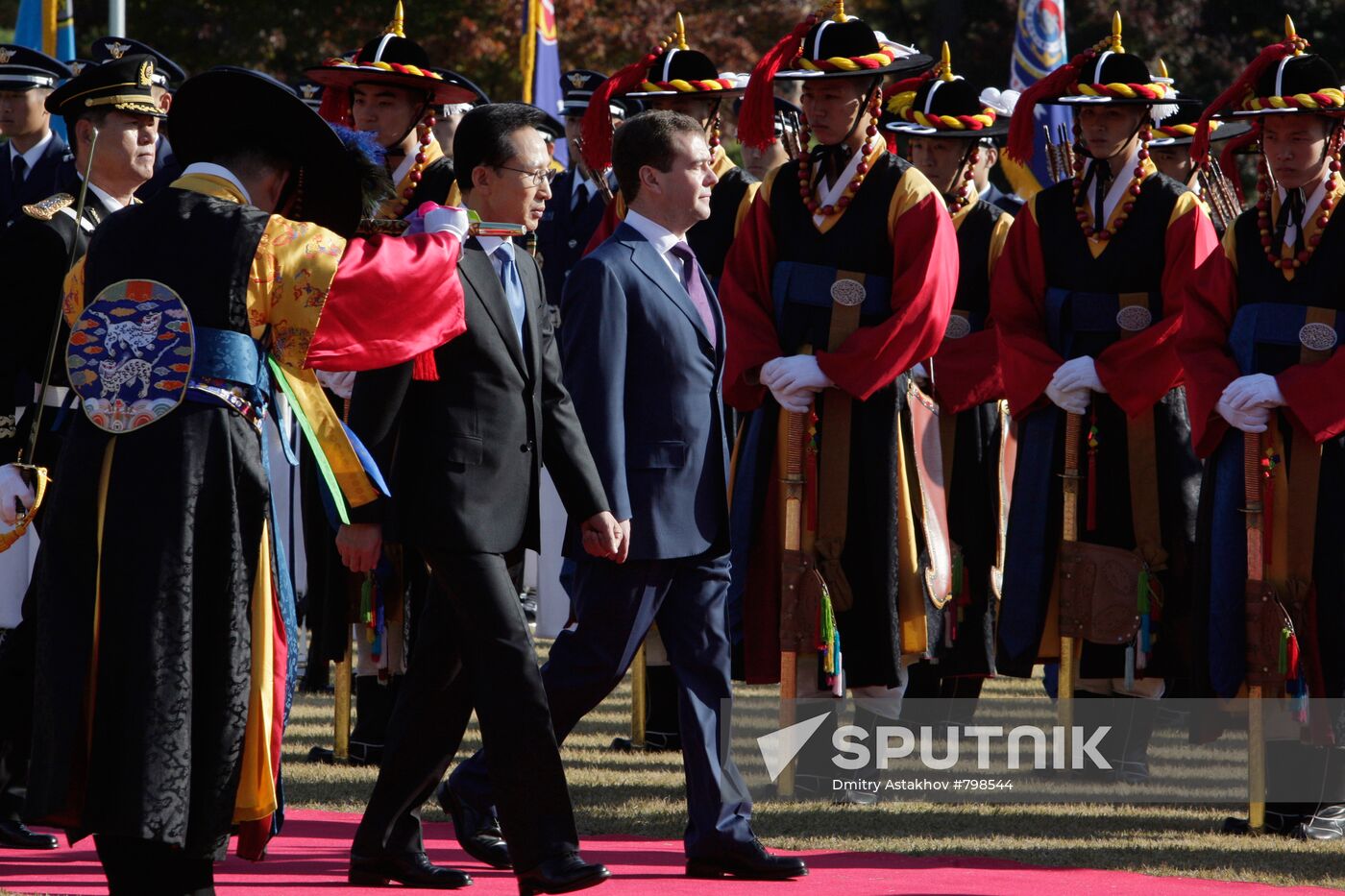Dmitry Medvedev's official visit to Republic of Korea