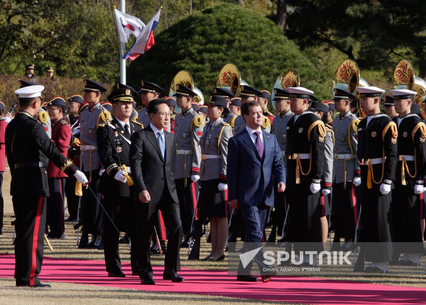 Dmitry Medvedev's official visit to Republic of Korea
