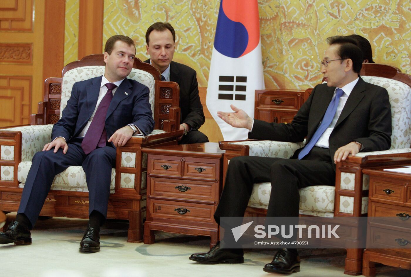 Dmitry Medvedev's official visit to Republic of Korea