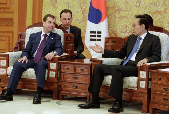 Dmitry Medvedev's official visit to Republic of Korea