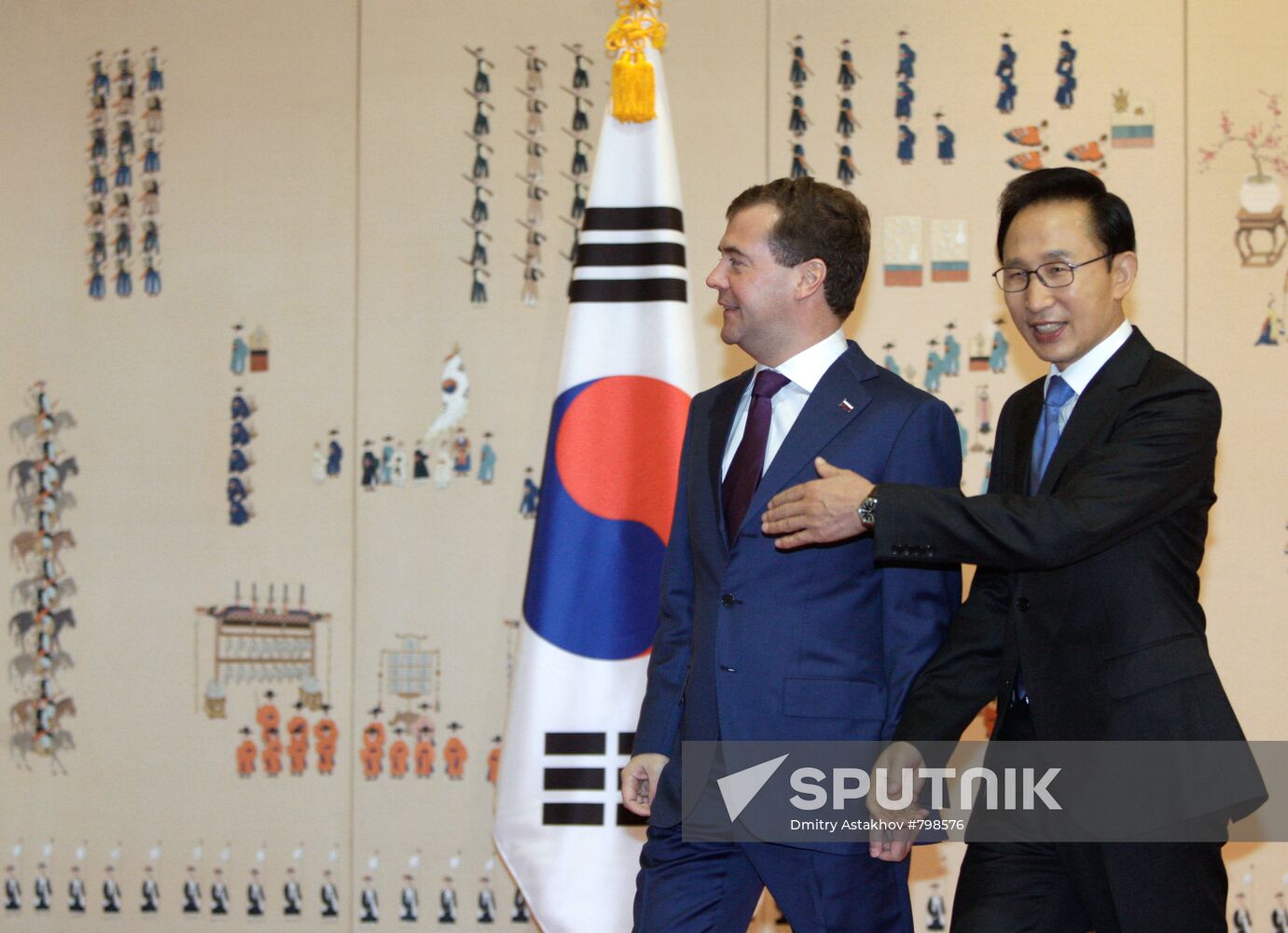 Dmitry Medvedev's official visit to Republic of Korea