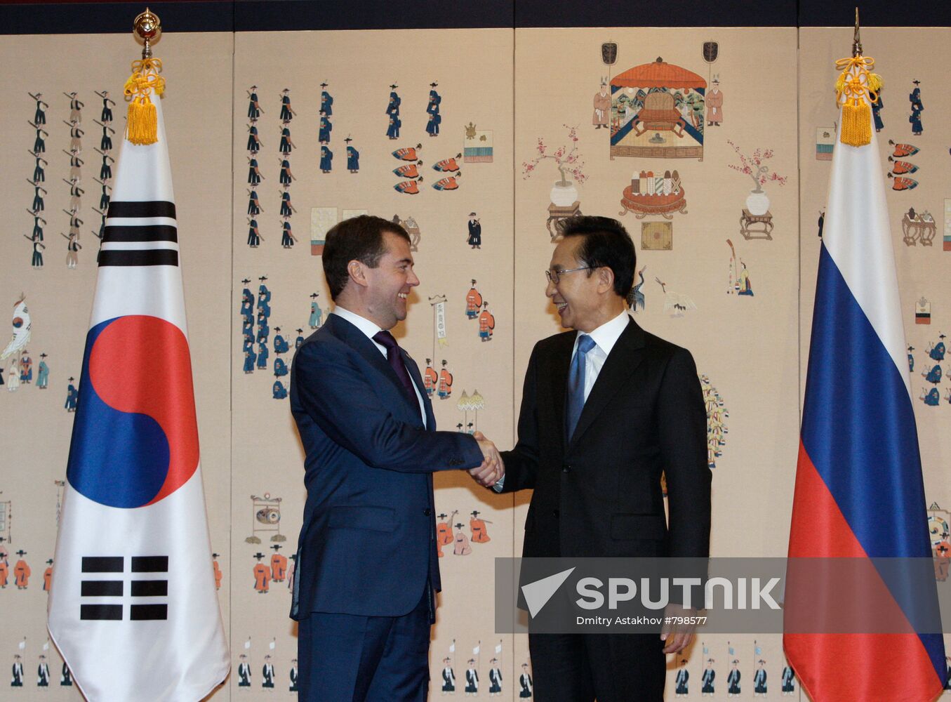 Dmitry Medvedev's official visit to Republic of Korea
