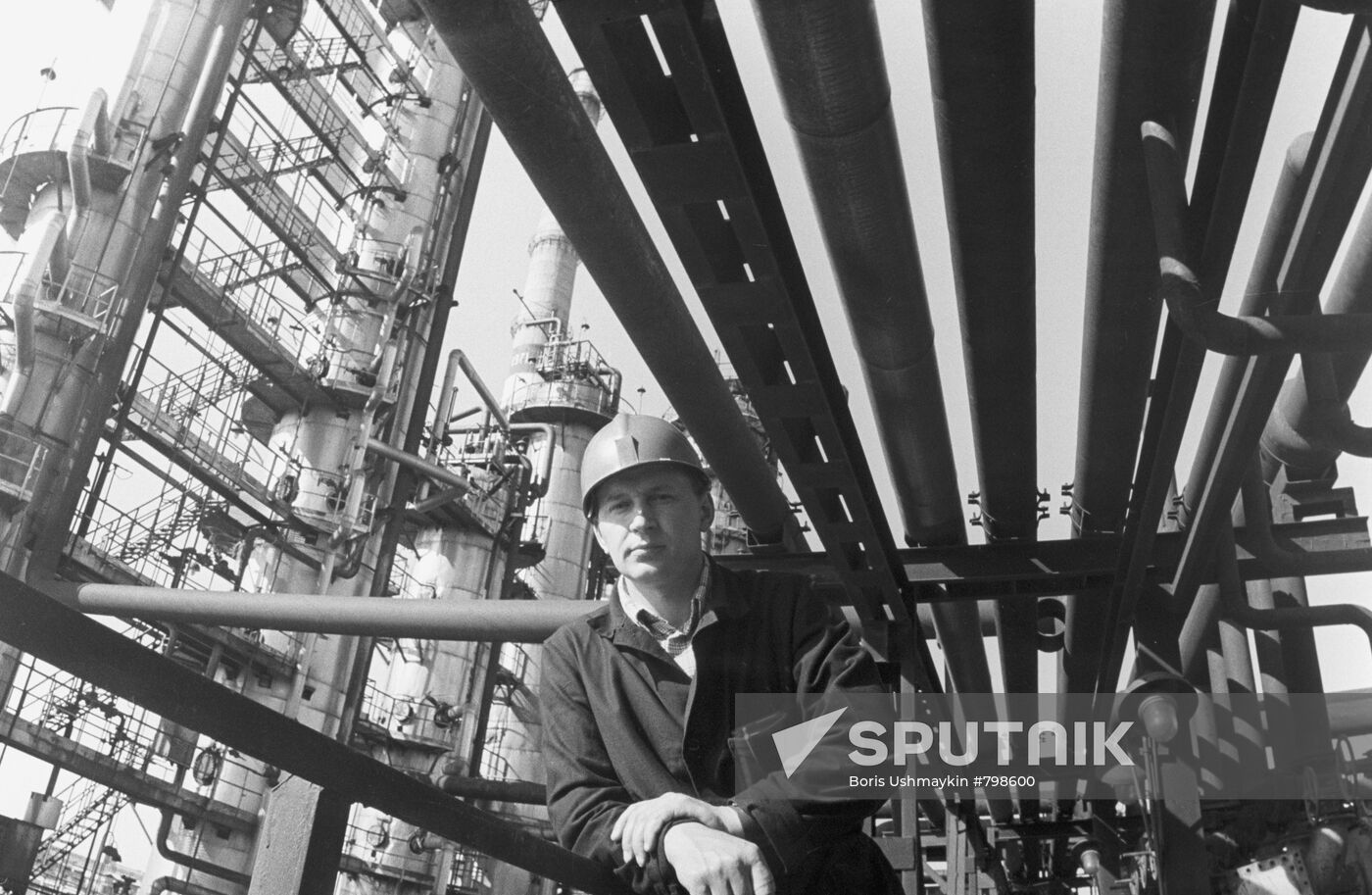 Oilfield worker Lev Cherepenin