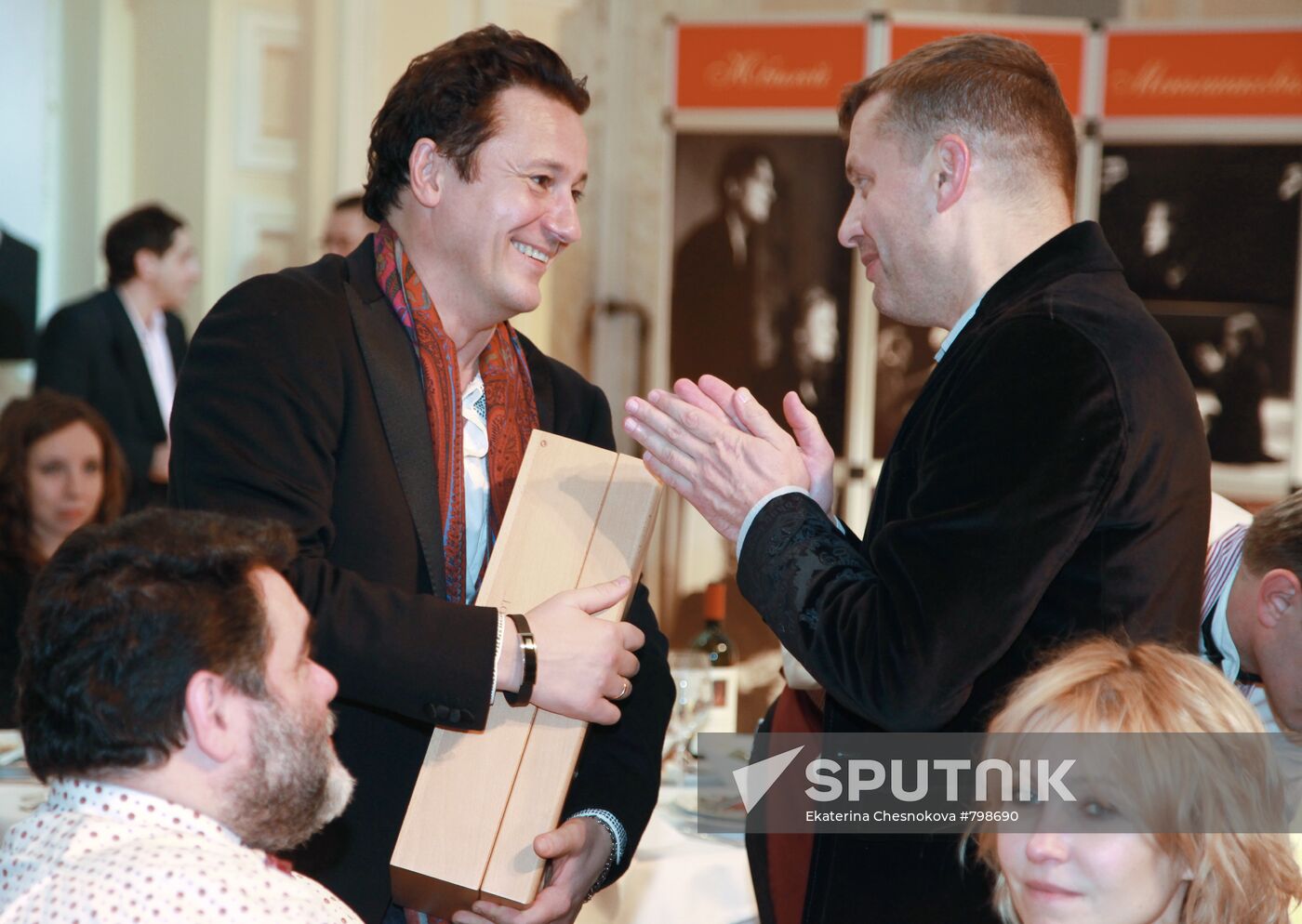 Oleg Menshikov's birthday party