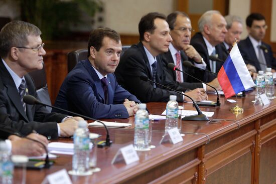 Dmitry Medvedev's official visit to Republic of Korea