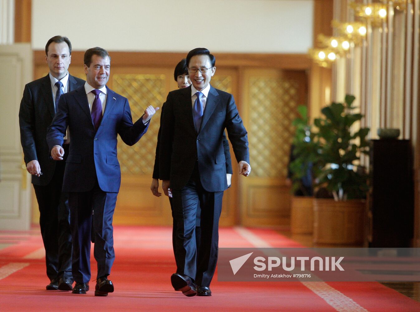 Dmitry Medvedev's official visit to Republic of Korea