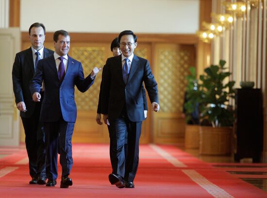 Dmitry Medvedev's official visit to Republic of Korea