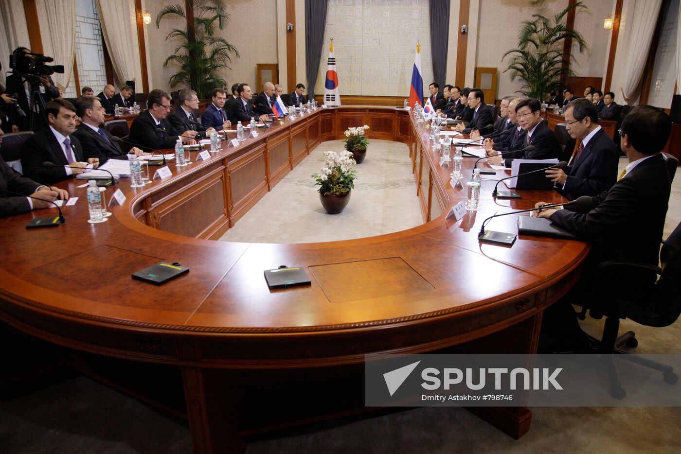 Dmitry Medvedev's official visit to Republic of Korea