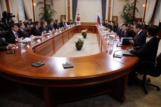 Dmitry Medvedev's official visit to Republic of Korea