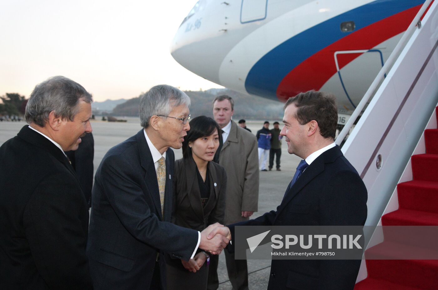 Dmitry Medvedev's official visit to Republic of Korea