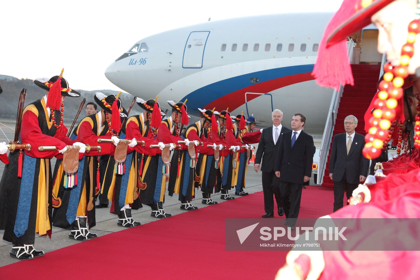 Dmitry Medvedev's official visit to Republic of Korea