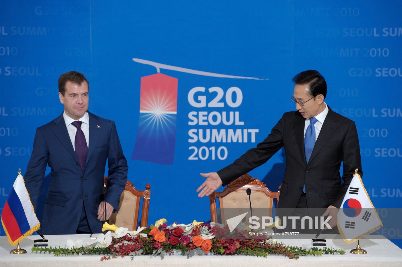 Dmitry Medvedev's official visit to Republic of Korea