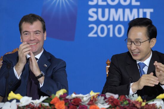 Dmitry Medvedev's official visit to Republic of Korea