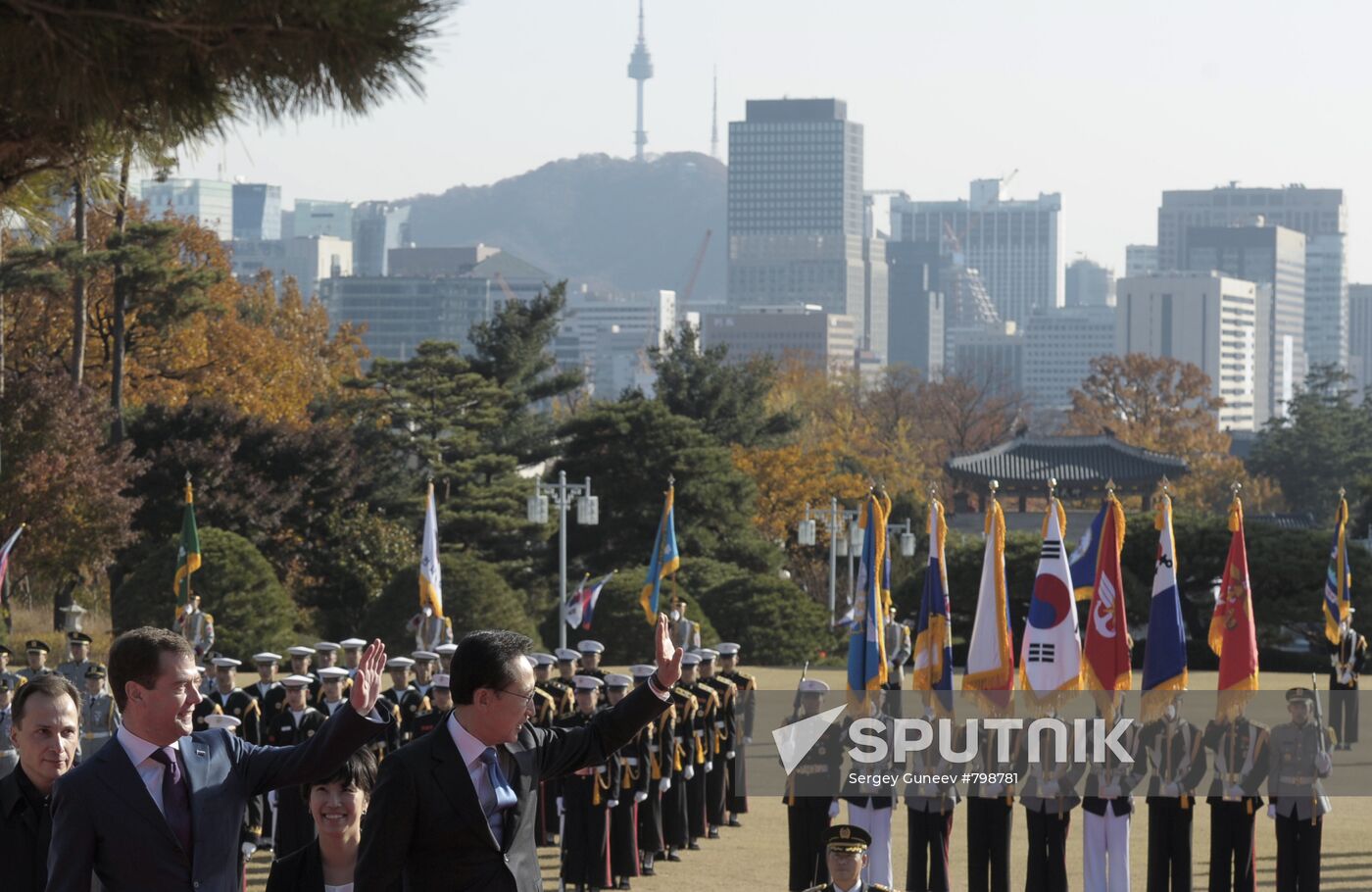 Dmitry Medvedev's official visit to Republic of Korea