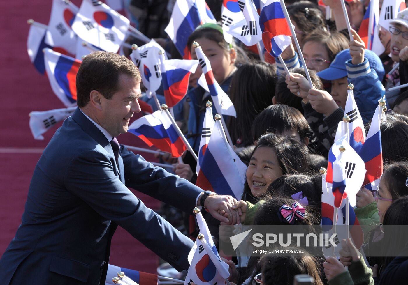 Dmitry Medvedev's official visit to Republic of Korea