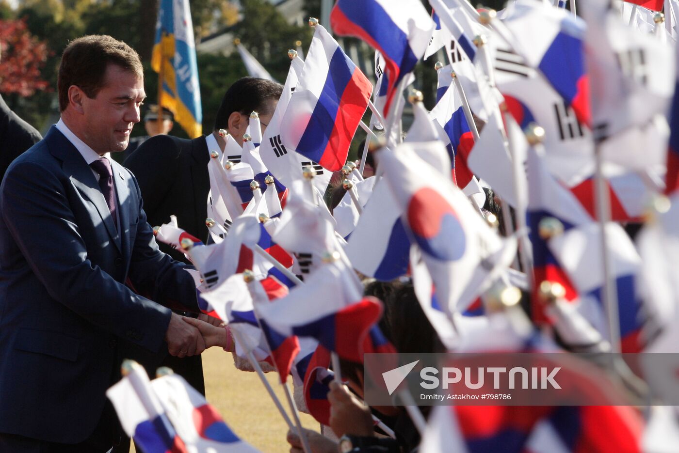 Dmitry Medvedev's official visit to Republic of Korea