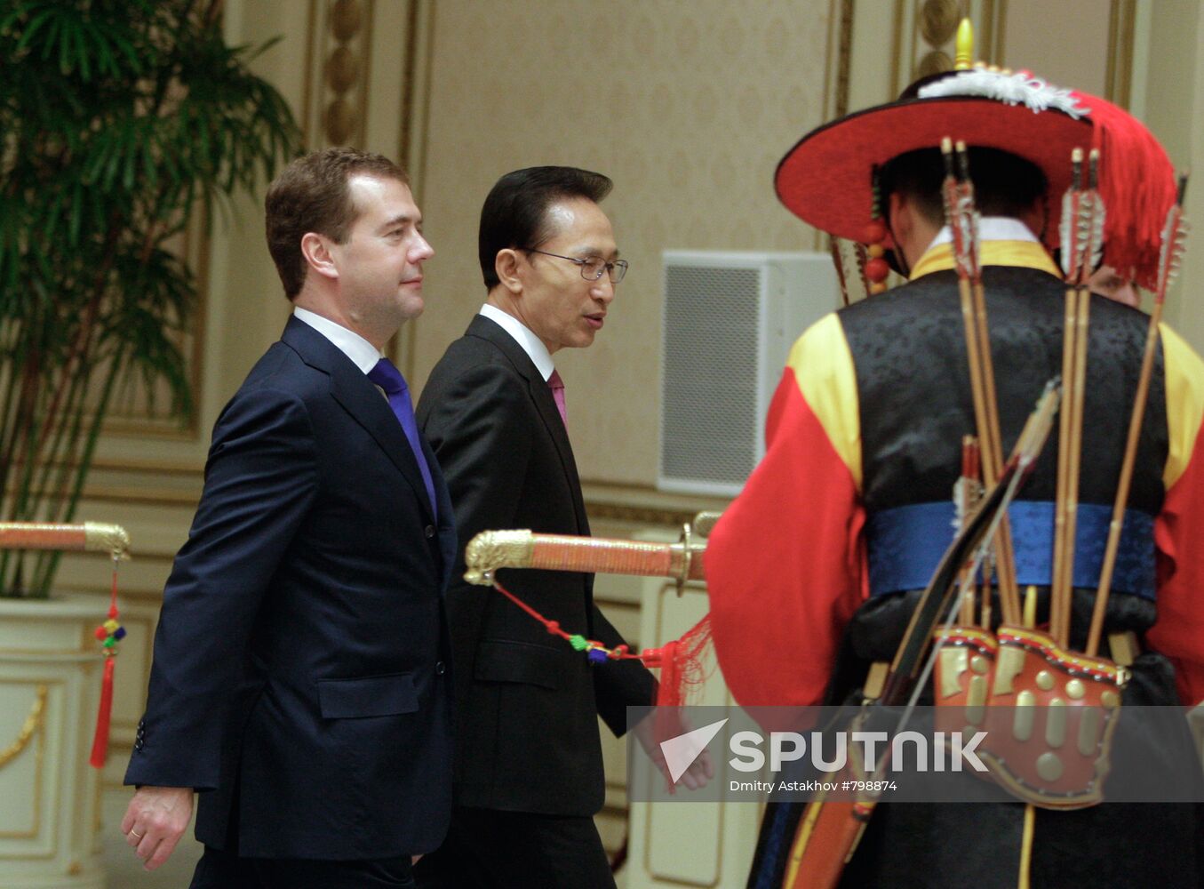 Dmitry Medvedev's official visit to Republic of Korea