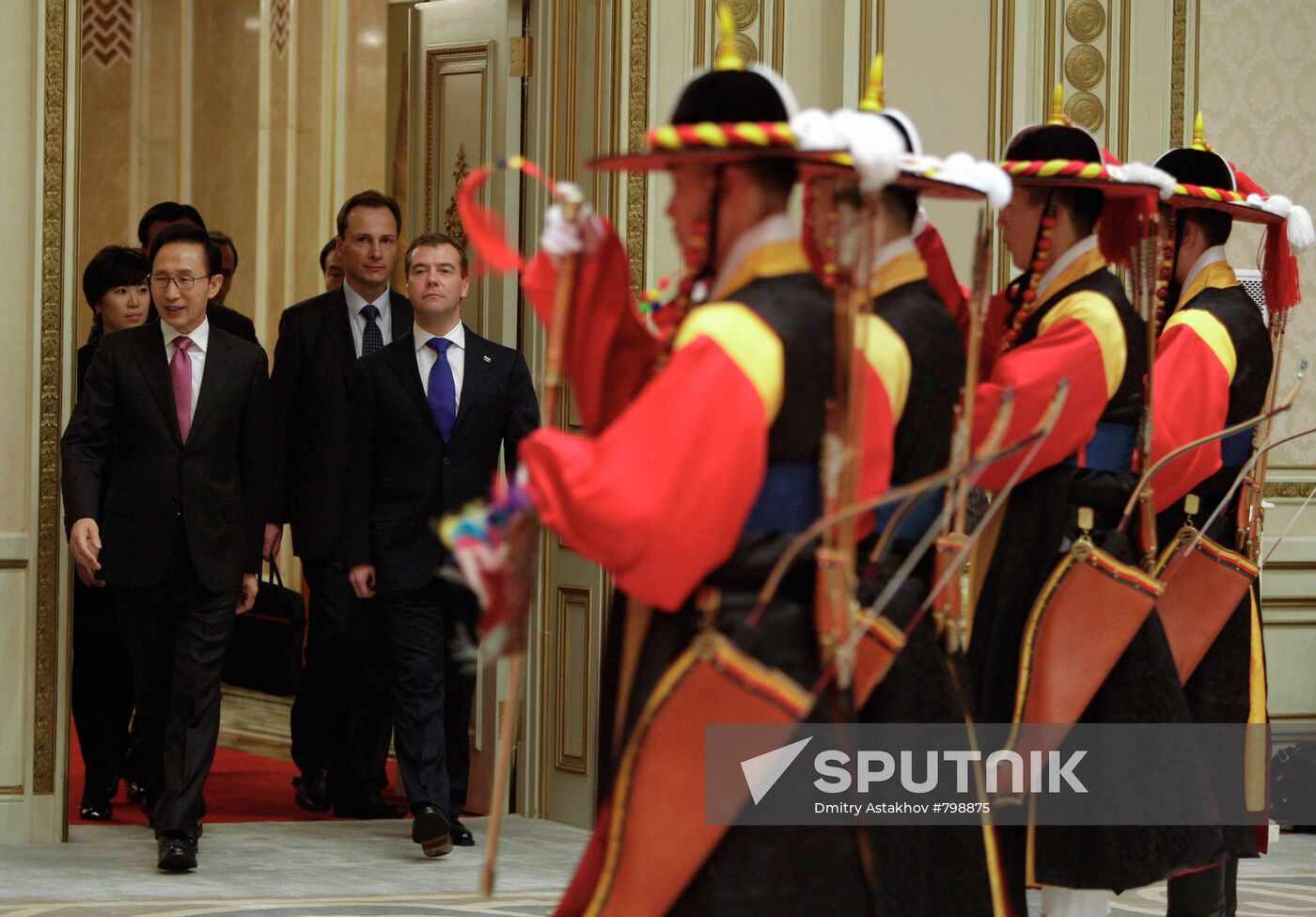 Dmitry Medvedev's official visit to Republic of Korea
