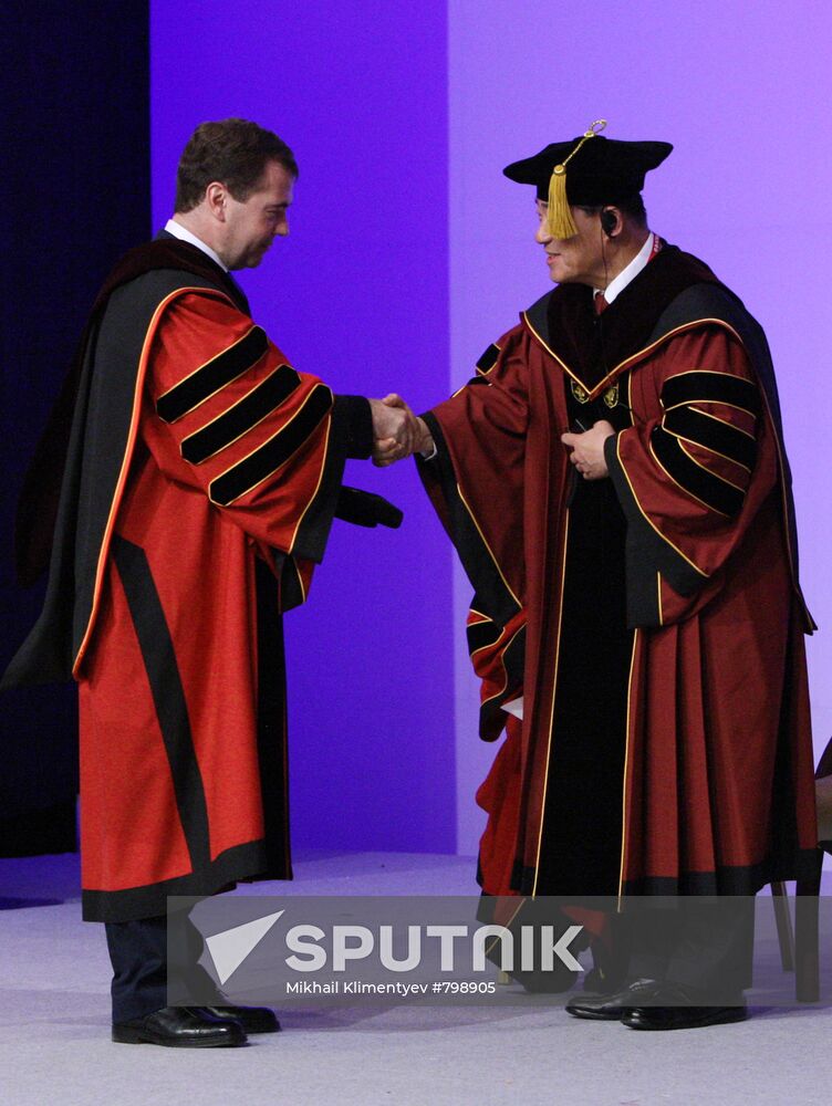 Dmitry Medvedev's official visit to Republic of Korea
