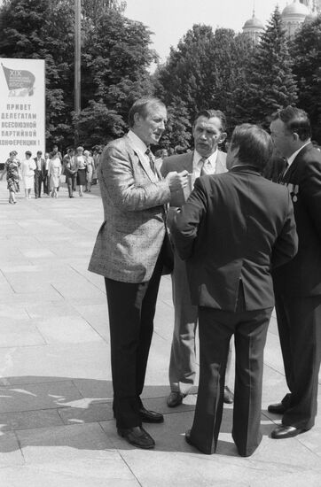 Yevgeny Yevtushenko and Robert Rozhdestvensky