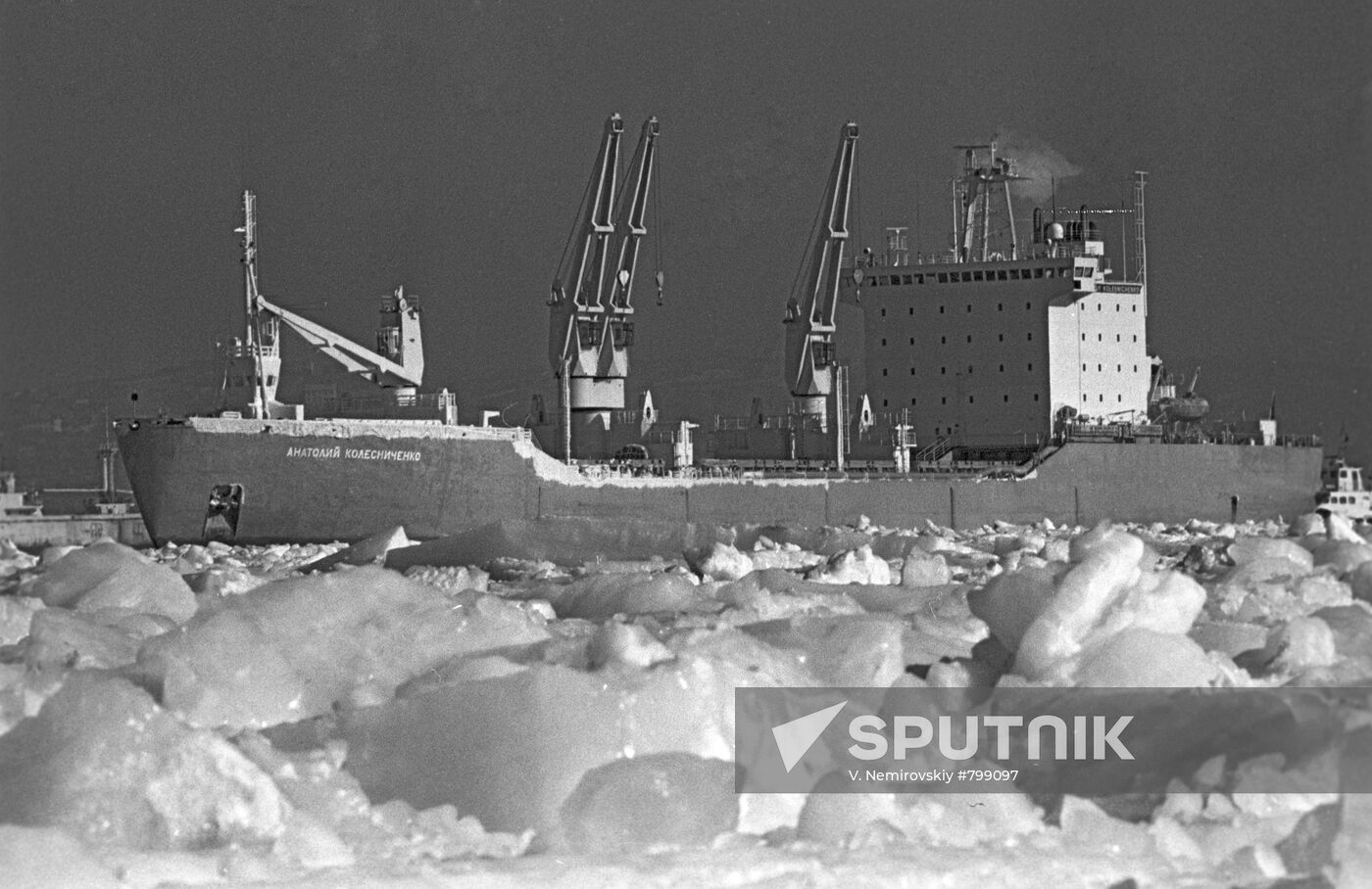 Motor ship "Anatoly Kolesnichenko"