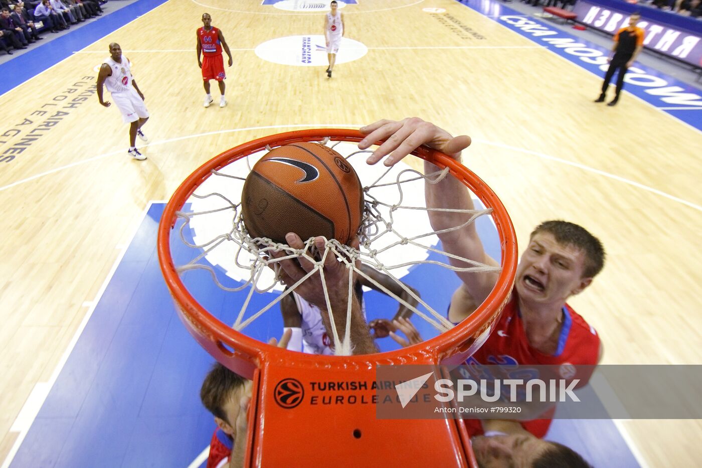 Euroleague Basketball. CSKA vs. Union Olimpija